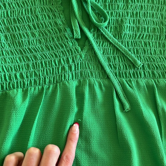 Green cece blouse 2x - Picture 4 of 5